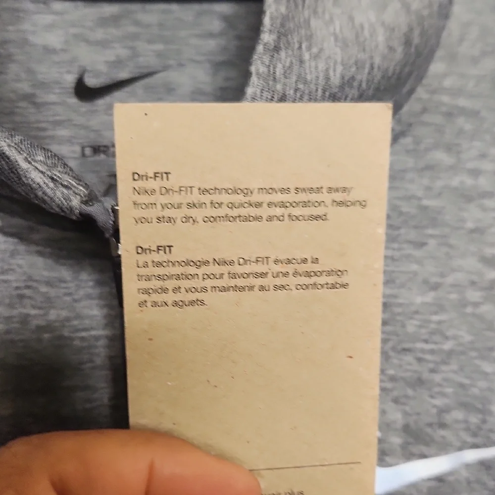 NWT Nike Women's Gray 1/2 Zip Running Top Size XS
